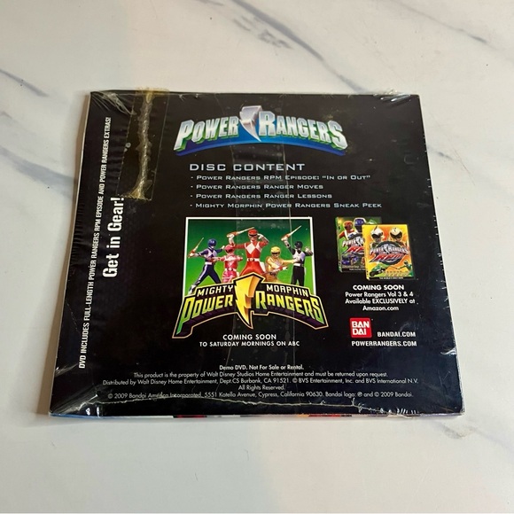 Power Rangers RPM Demo DVD - Picture 2 of 3